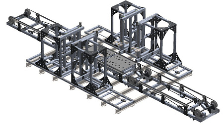 Автоматическая линия PRESS STEEL ALKF 4545-4532-8888
